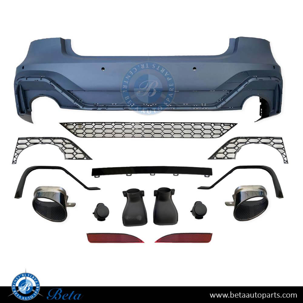 Rear Bumper assembly RS7 look for Audi A7 2019-Up models, Part Number 4K8807067F Rear Bumper assembly RS7 look for Audi A7 2019-Up models, Part Number 4K8807067F